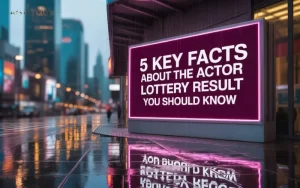 actor lottery result