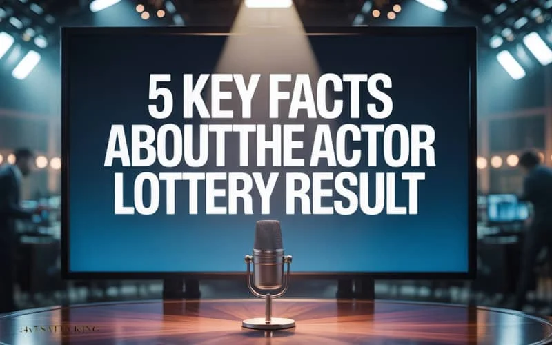 actor lottery result